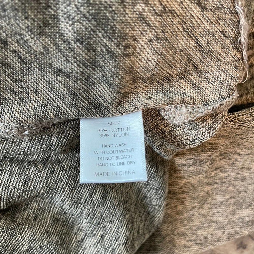 SJS |  SWEATER DRESS SIZE L TAN - Picture 8 of 8